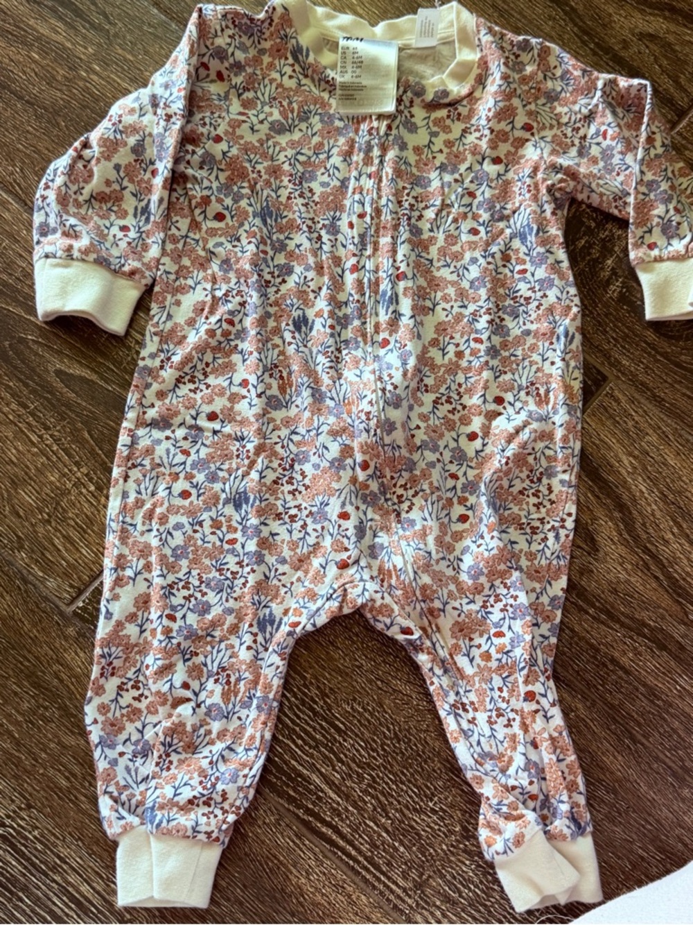Mixed Baby Girls Sleepwear Lot - Unicorn, Mermaid & Floral Prints - Picture 9 of 11